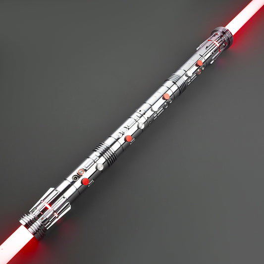 SaberCustom Darth Maul Xenopixel v3 Lightsaber Double Blades Light Saber including 2 handles NO021