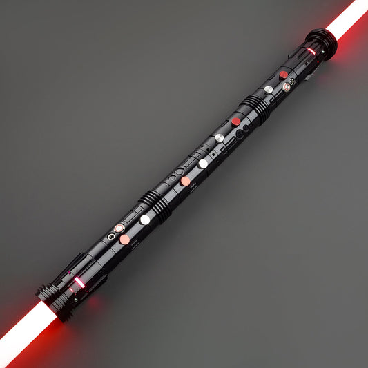 SaberCustom Darth Maul Xenopixel v3 Lightsaber Double Blades Light Saber including 2 handles NO021